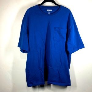 Duluth T Co blue relaxed fit longtail T size medium